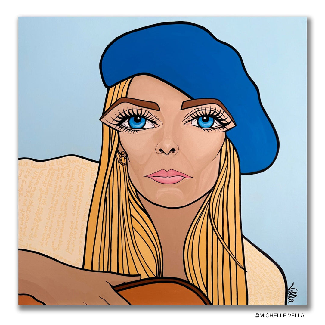 Joni Mitchell Has Arrived — Now Available to Everyone! 🎨✨