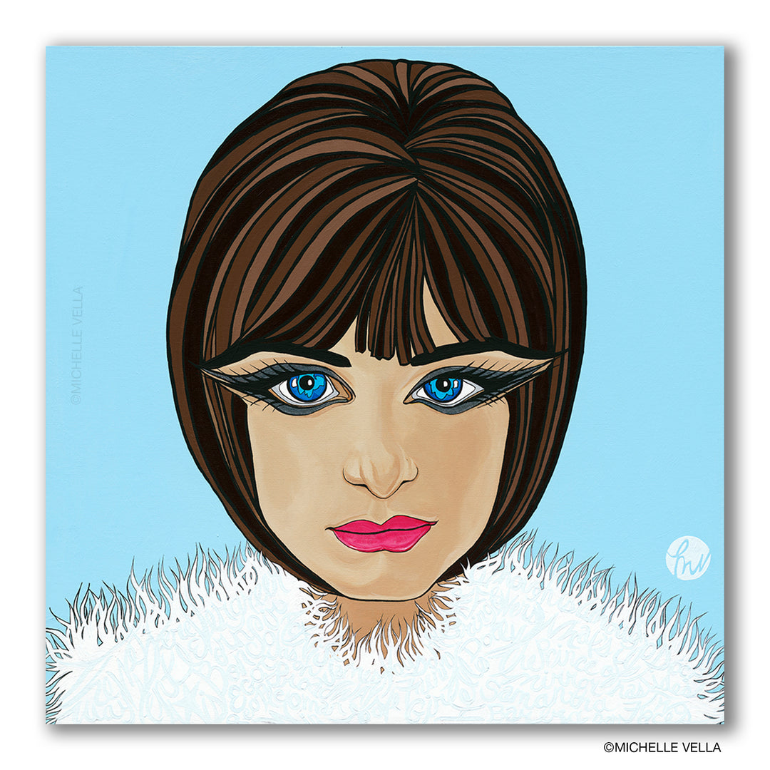 Barbra, HD Metal Print