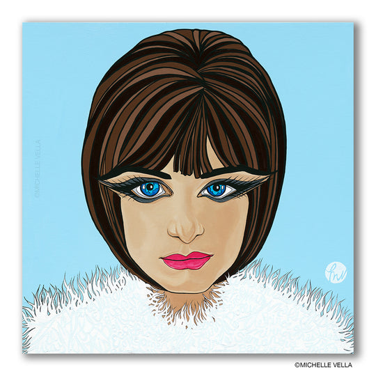 Barbra, HD Metal Print
