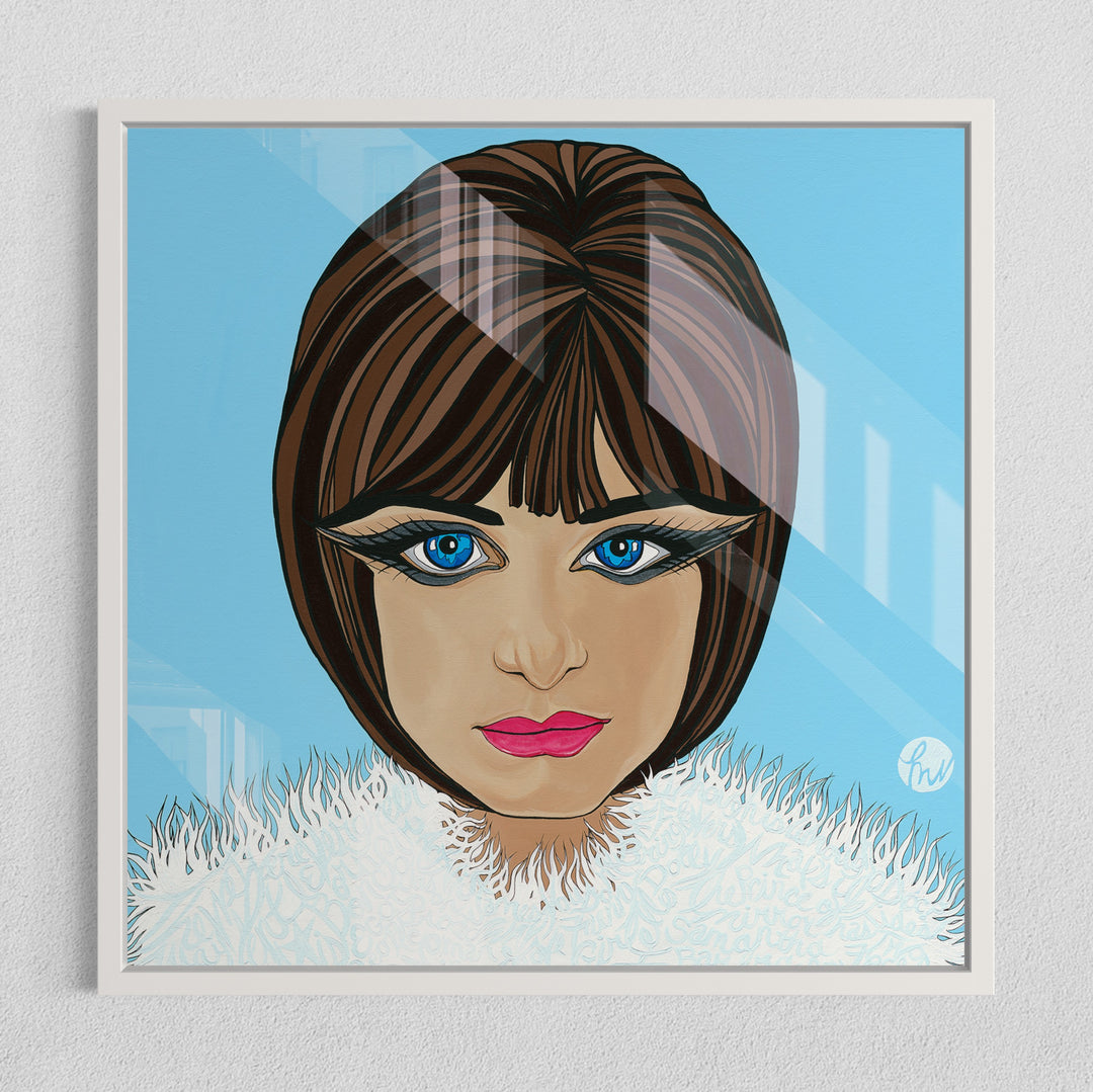 Barbra, HD Metal Print