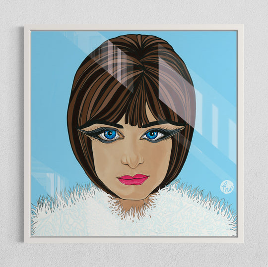Barbra, HD Metal Print