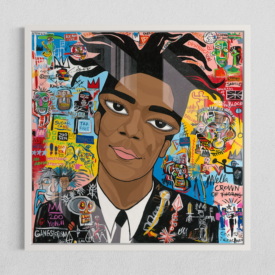 King Jean Michel, HD Metal Print