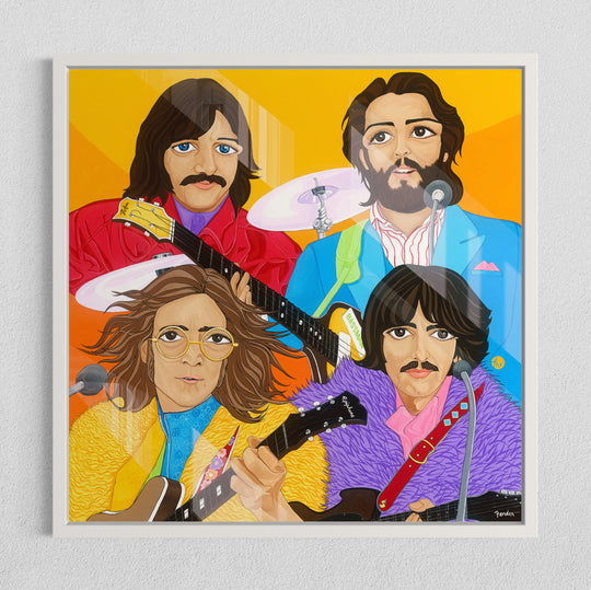 Get Back, HD Metal Print