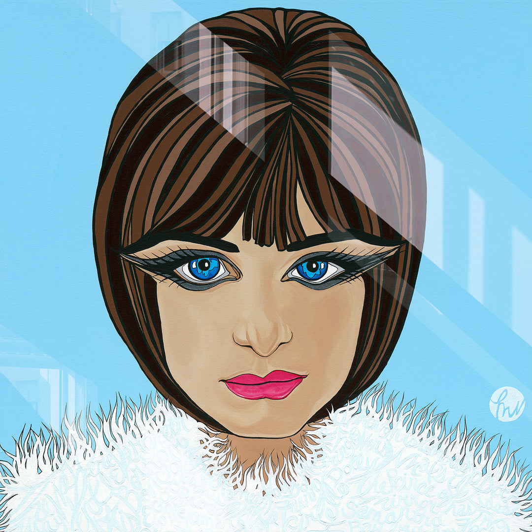 Barbra, HD Metal Print