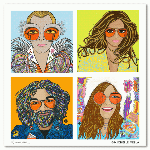 Custom Music Legends Print Mix, Limited Edition