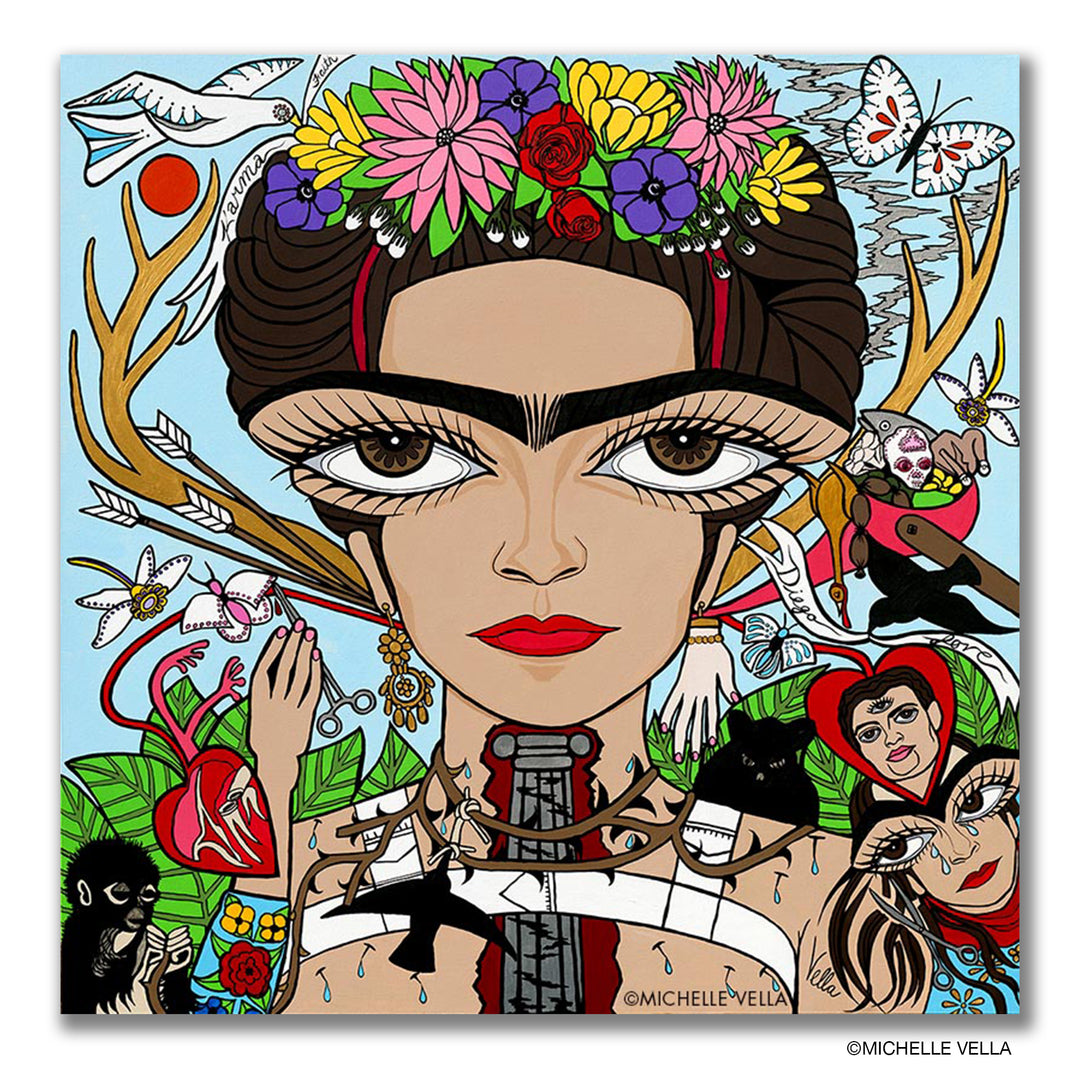 Frida Kahlo, HD Metal Print