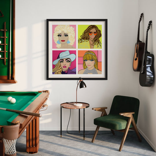 Custom Music Legends Print Mix, Limited Edition