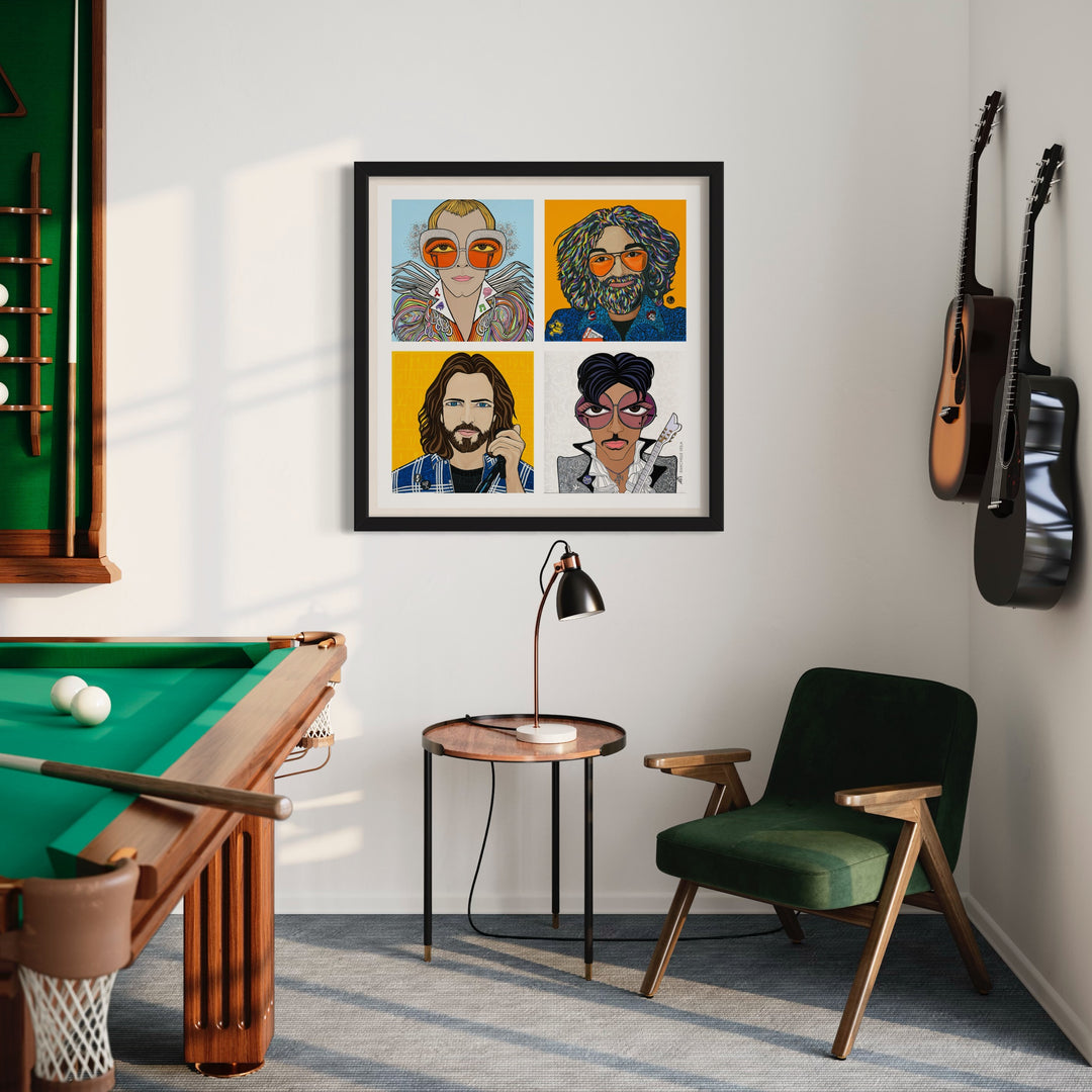 Custom Music Legends Print Mix, Limited Edition