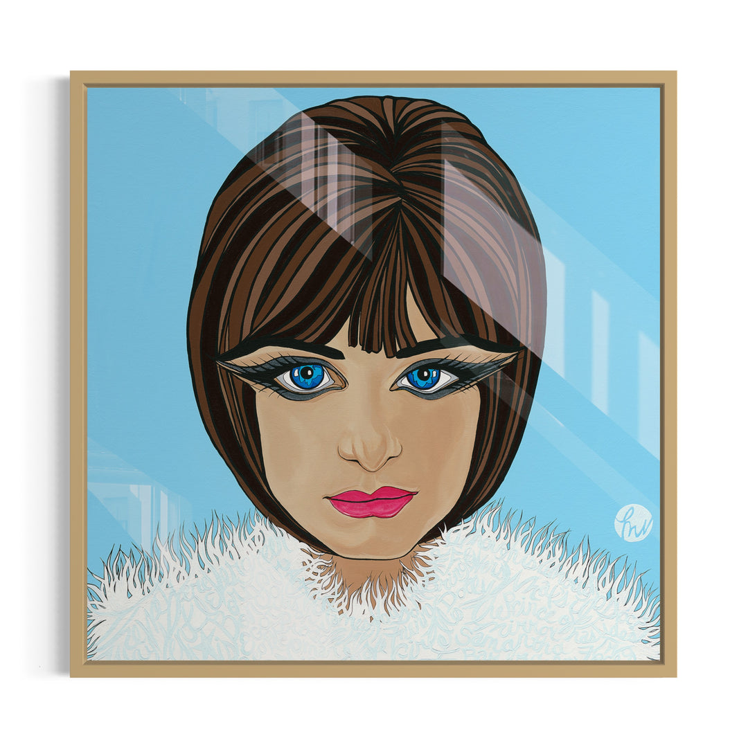 Barbra, HD Metal Print