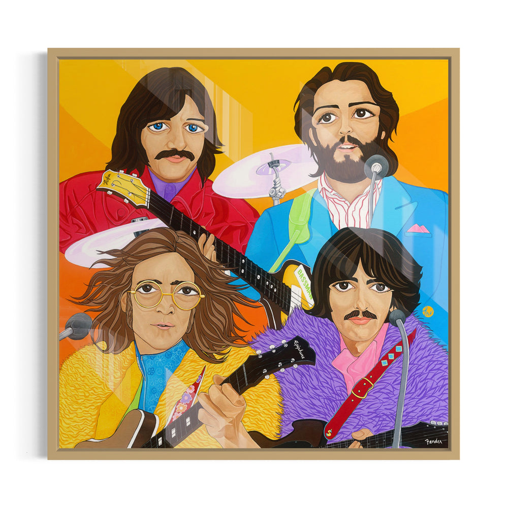 Get Back, HD Metal Print