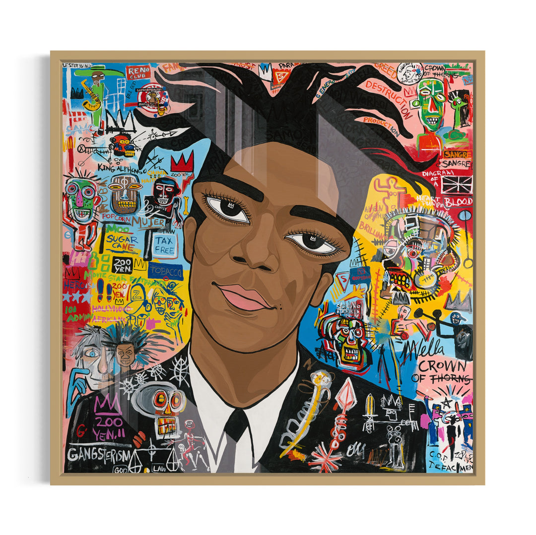King Jean Michel, HD Metal Print