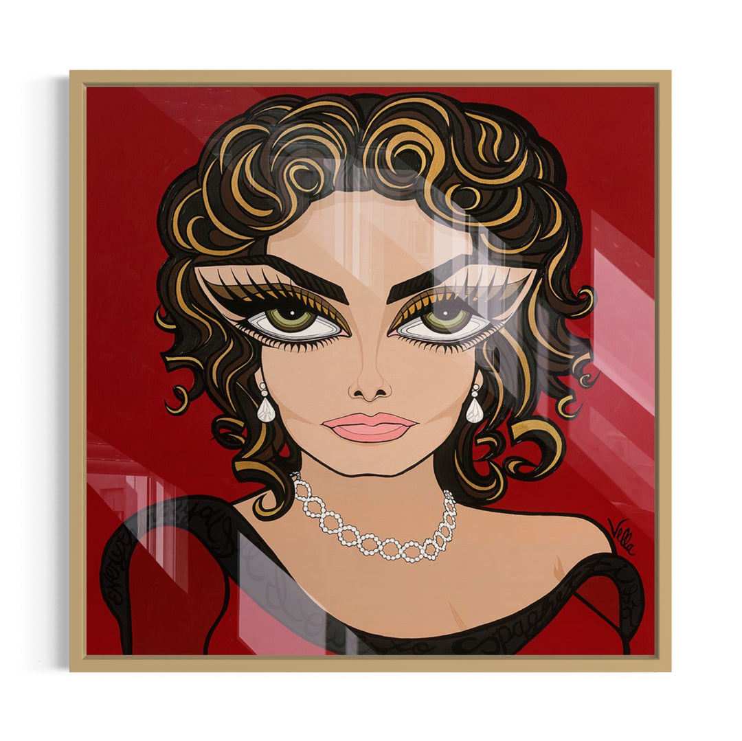 Italian Siren, HD Metal Print