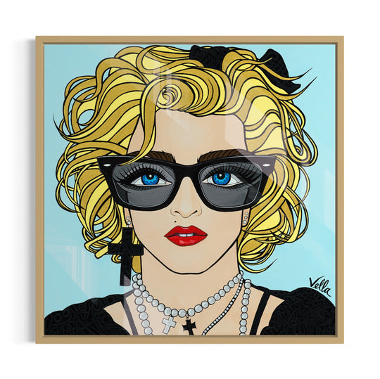Who's that Girl?, HD Metal Print