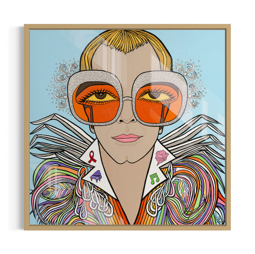 Rocketman, HD Metal Print