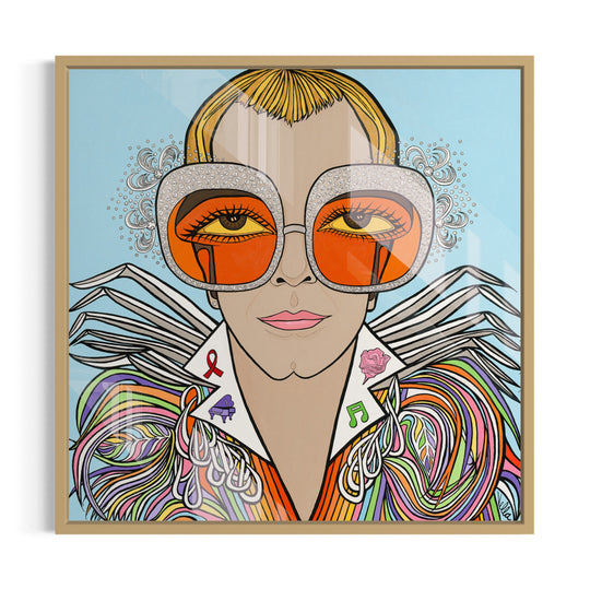 Rocketman, HD Metal Print