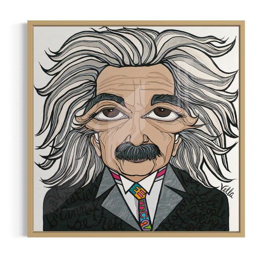 Genius, HD Metal Print