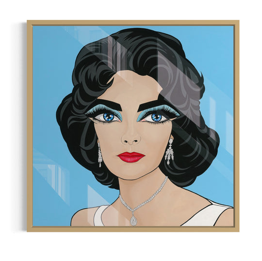 Legendary Liz, HD Metal Print