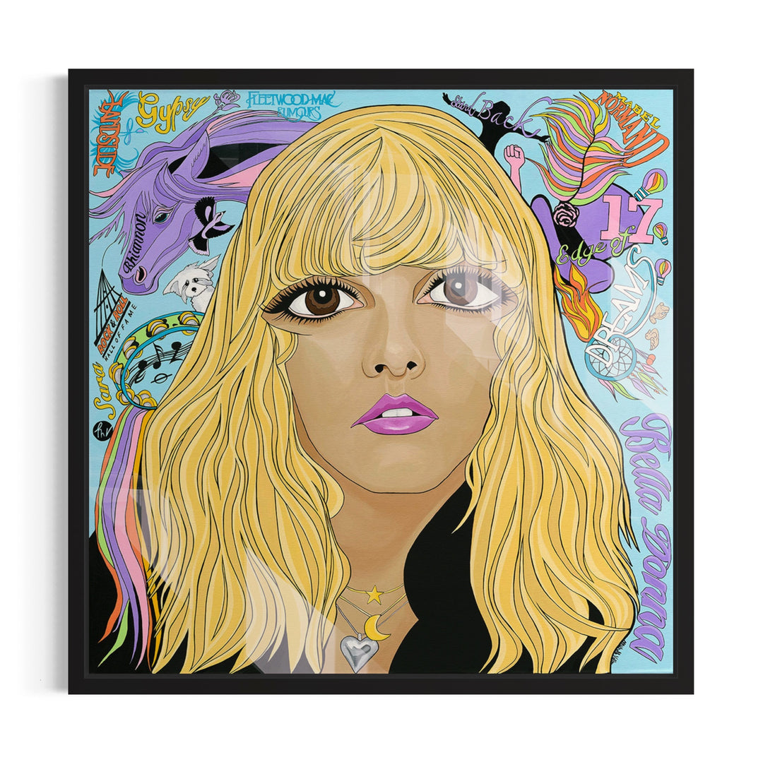 Stevie Stand Back, HD Metal Print