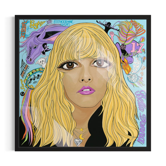 Stevie Stand Back, HD Metal Print