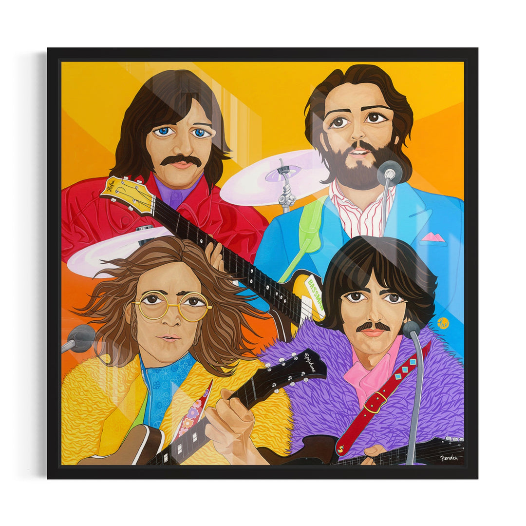 Get Back, HD Metal Print