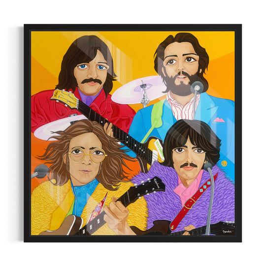 Get Back, HD Metal Print