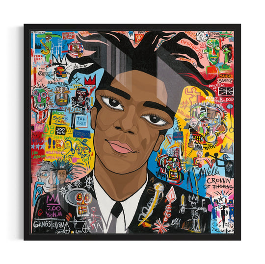 King Jean Michel, HD Metal Print