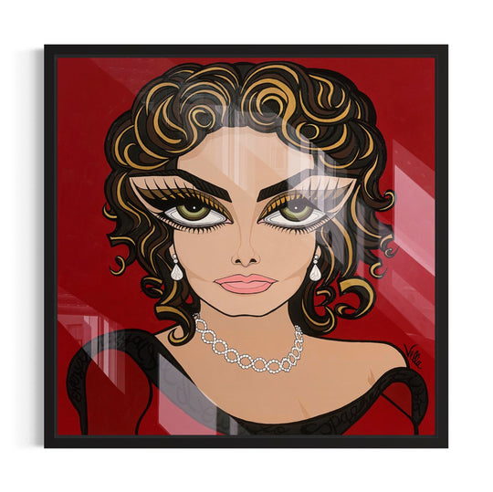 Italian Siren, HD Metal Print