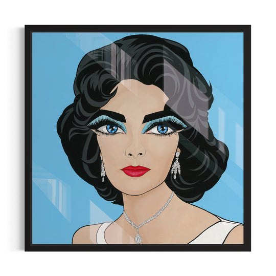 Legendary Liz, HD Metal Print