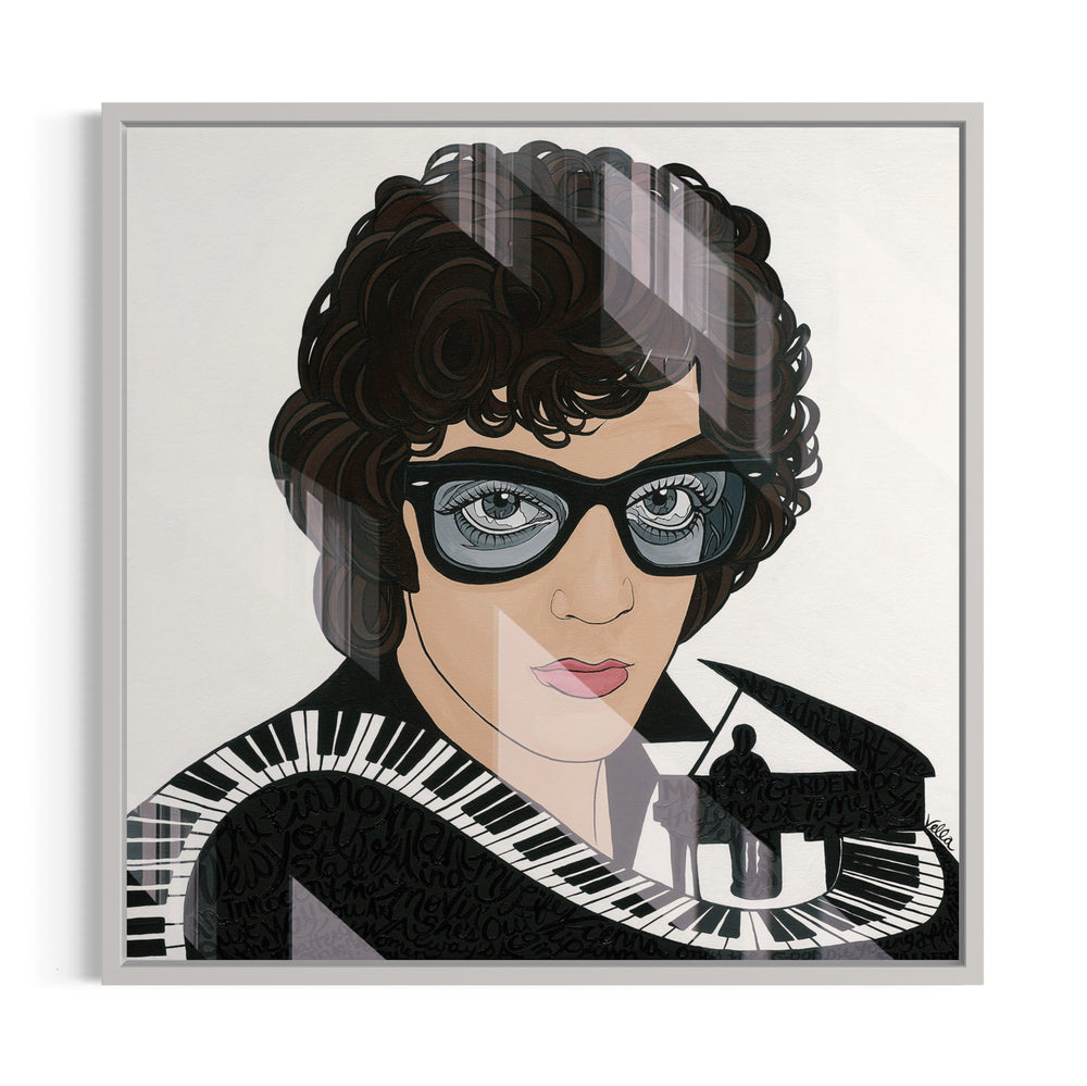 The Piano Man, HD Metal Print