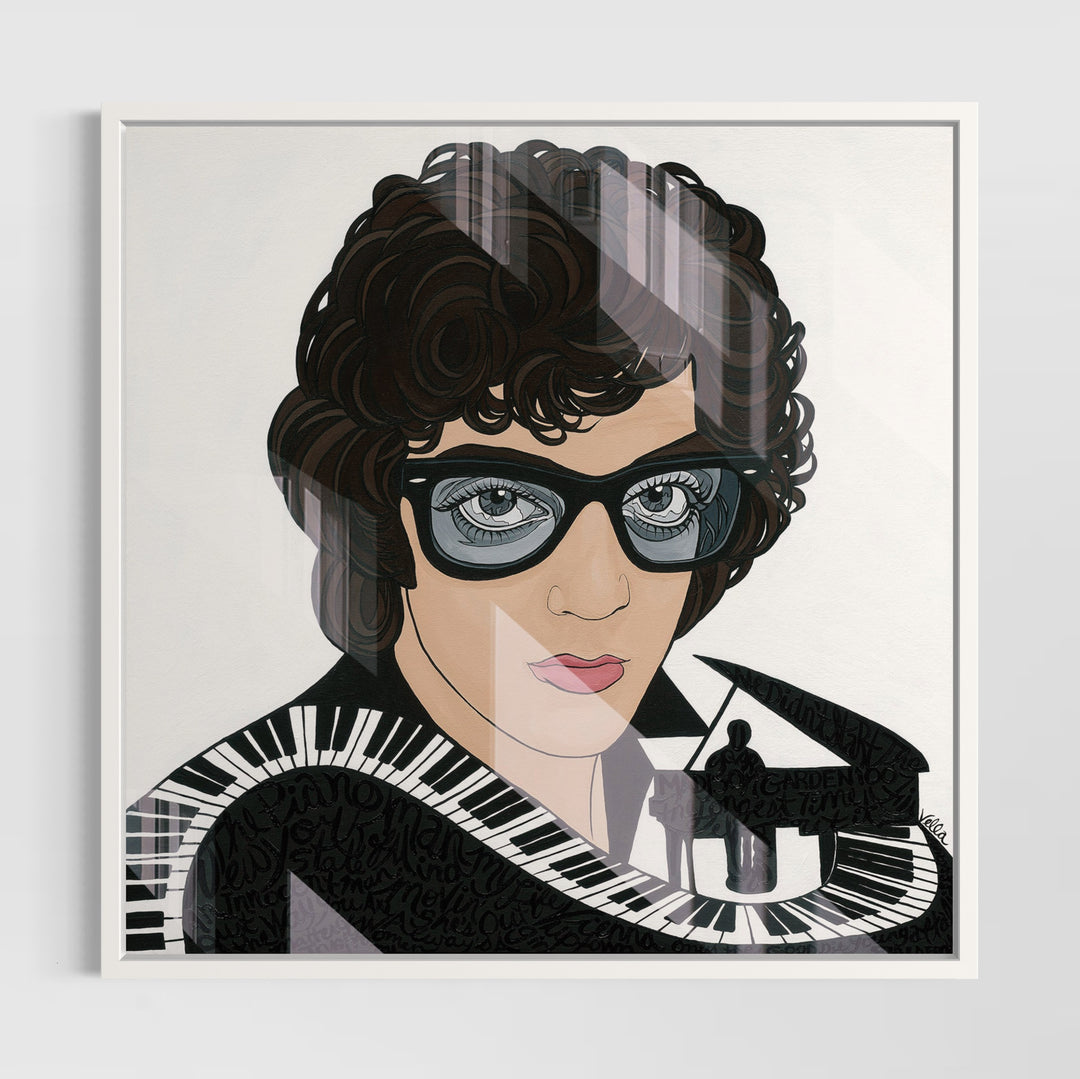 The Piano Man, HD Metal Print