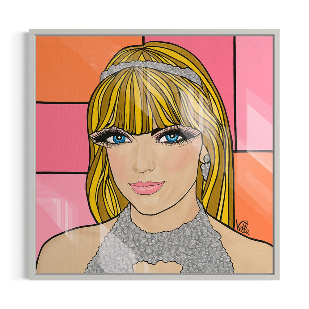 Swift-T, HD Metal Print
