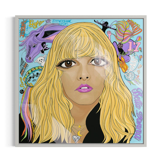 Stevie Stand Back, HD Metal Print