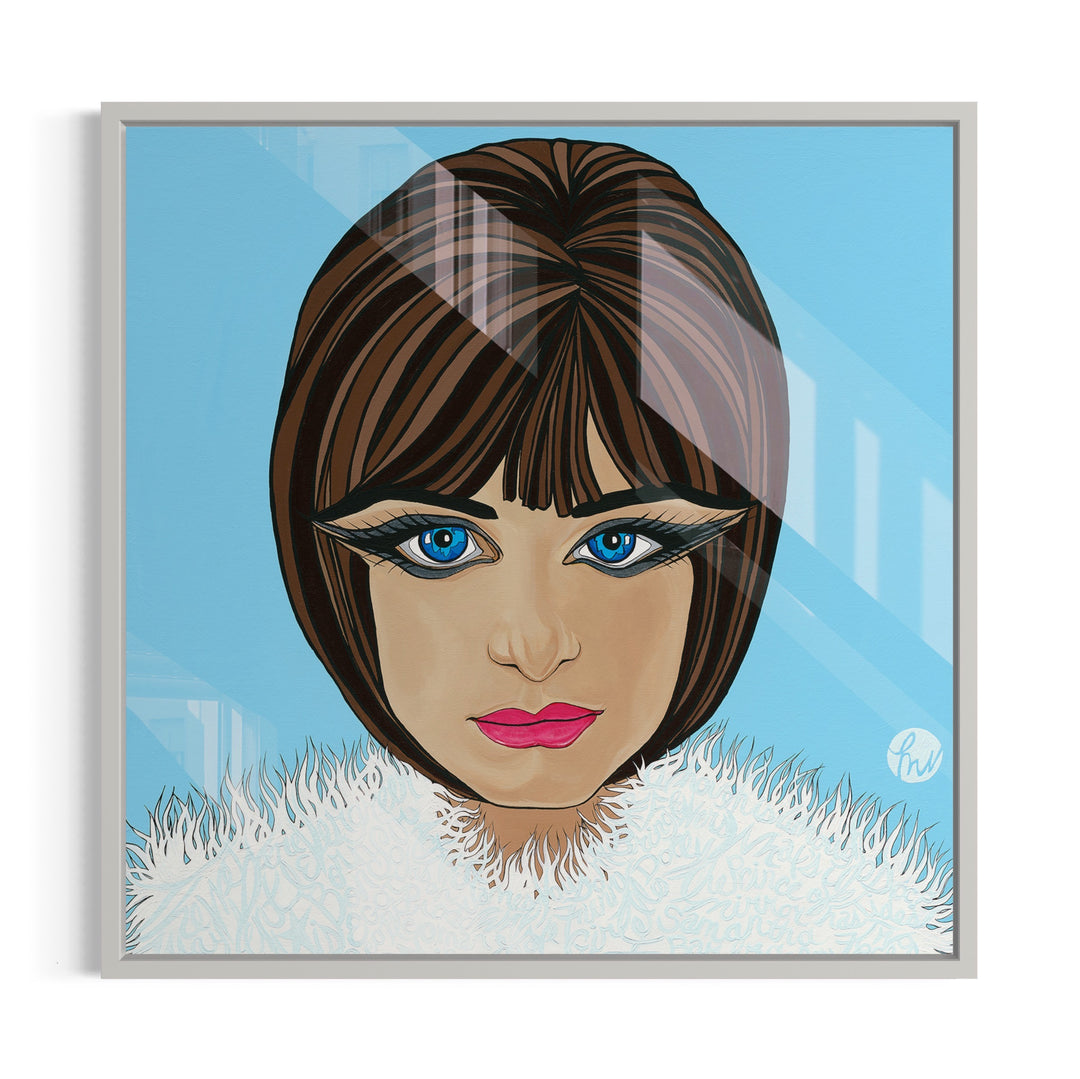 Barbra, HD Metal Print