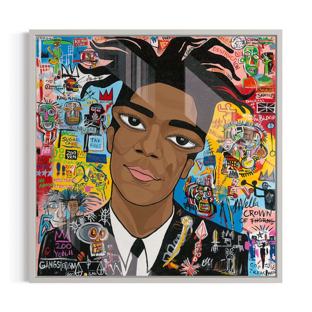 King Jean Michel, HD Metal Print