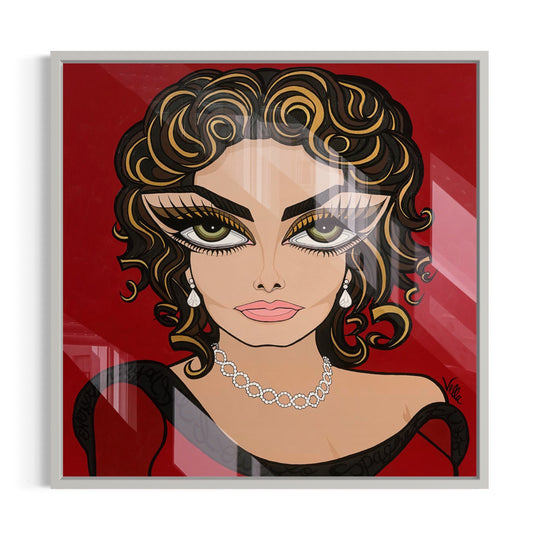Italian Siren, HD Metal Print