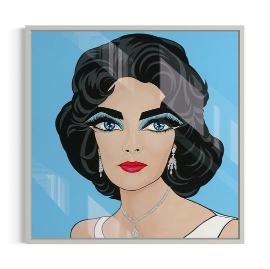 Legendary Liz, HD Metal Print