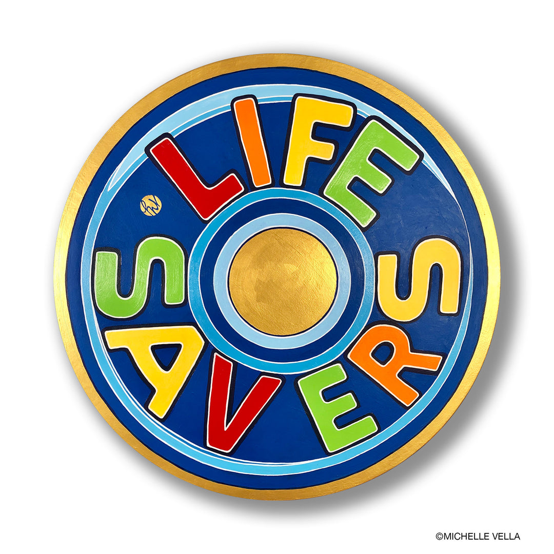 Lifesavers, Original Painting