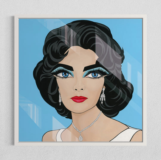 Legendary Liz, HD Metal Print