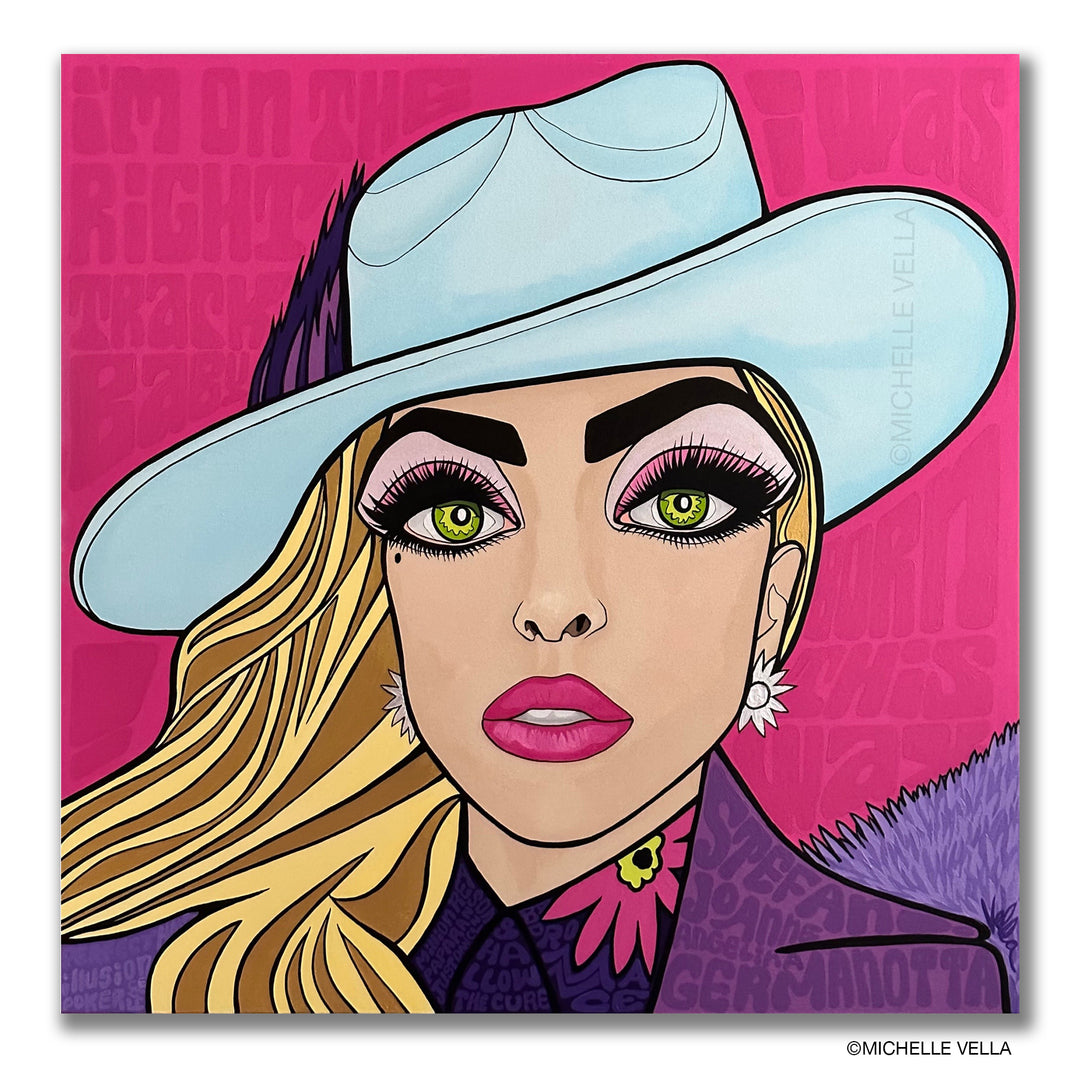 Sweet Sounds of Lady Gaga, Original Painting