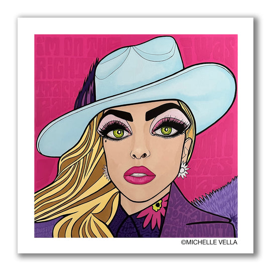 Sweet Sounds of Ga-Ga, Limited Edition Print