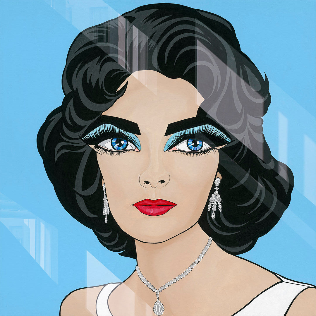 Legendary Liz, HD Metal Print
