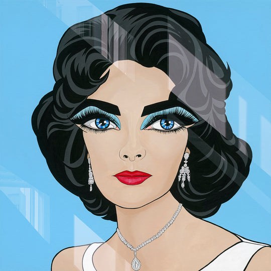 Legendary Liz, HD Metal Print