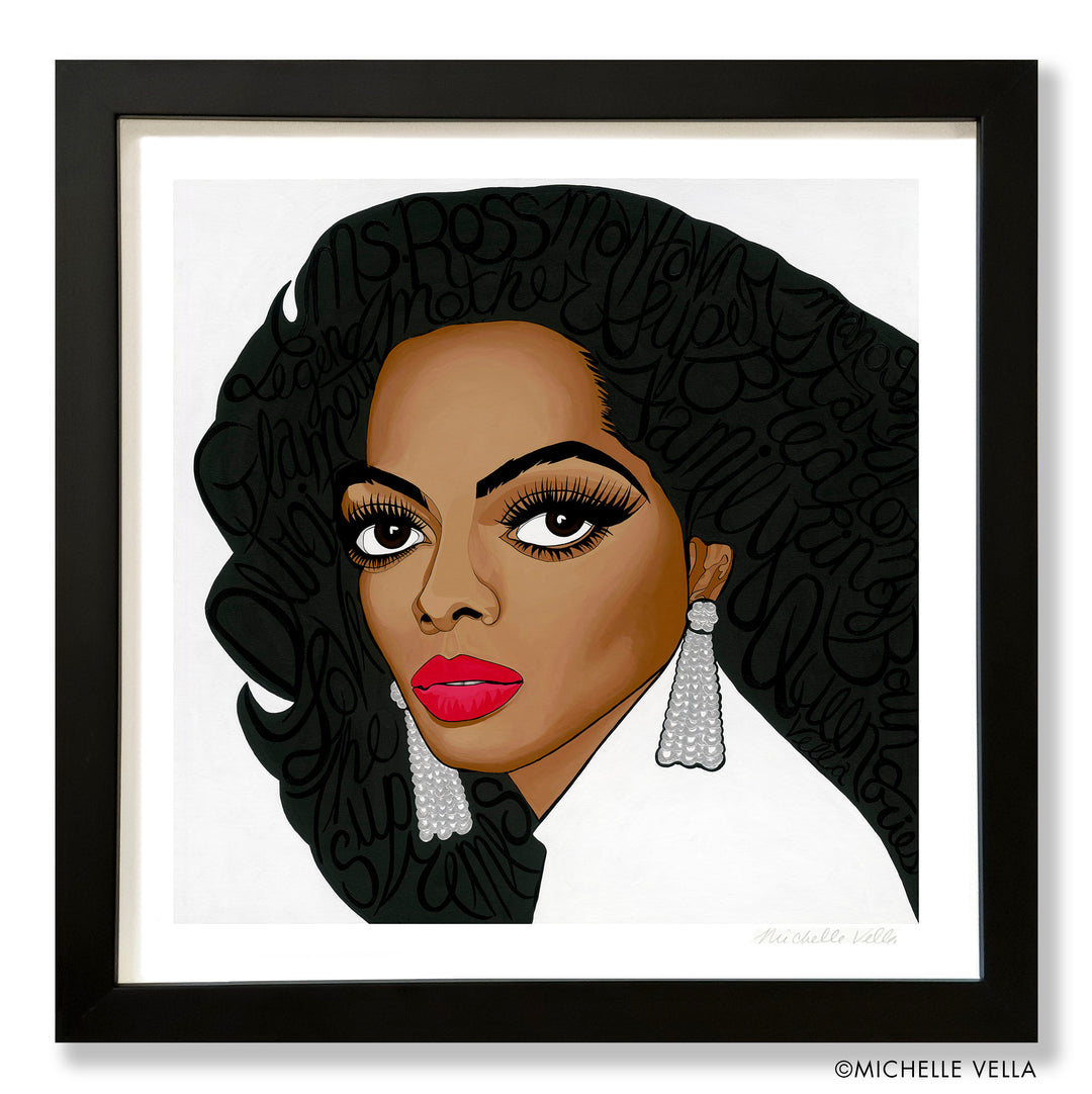 Ms. Ross, Limited Edition Print