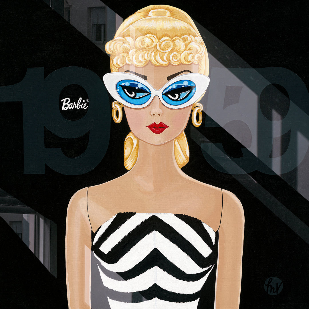 BARBIE 12X12 HD METAL PRINT UNFRAMED