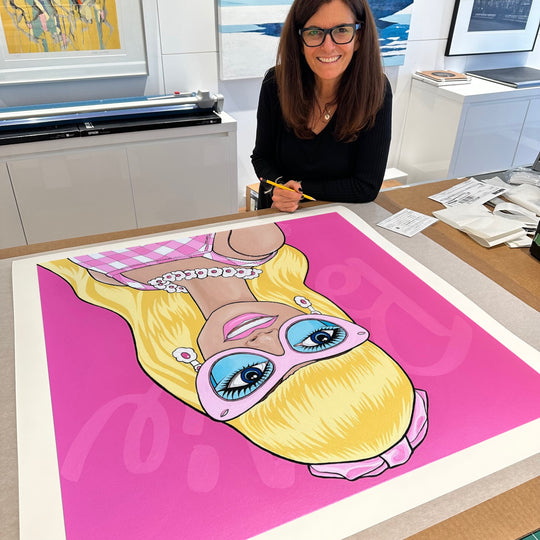 Margot Barbbie, Limited Edition Print