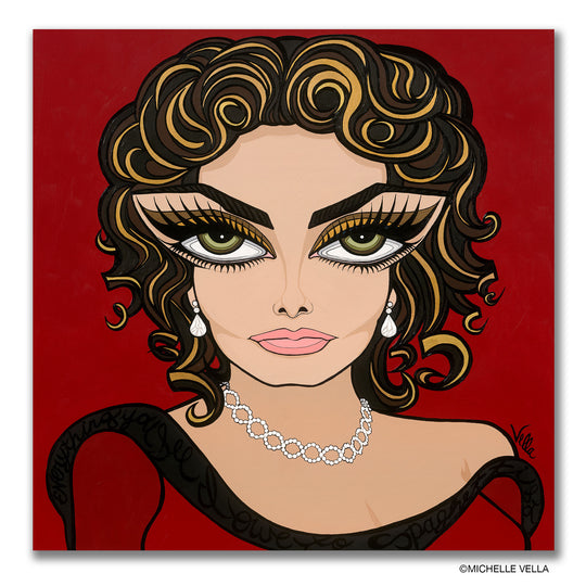 Italian Siren, HD Metal Print
