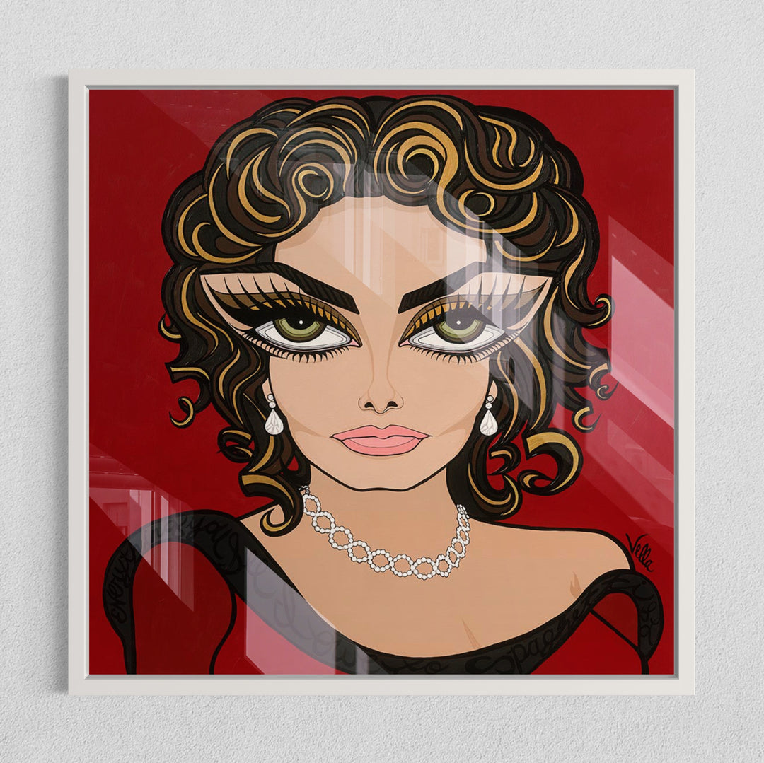 Italian Siren, HD Metal Print