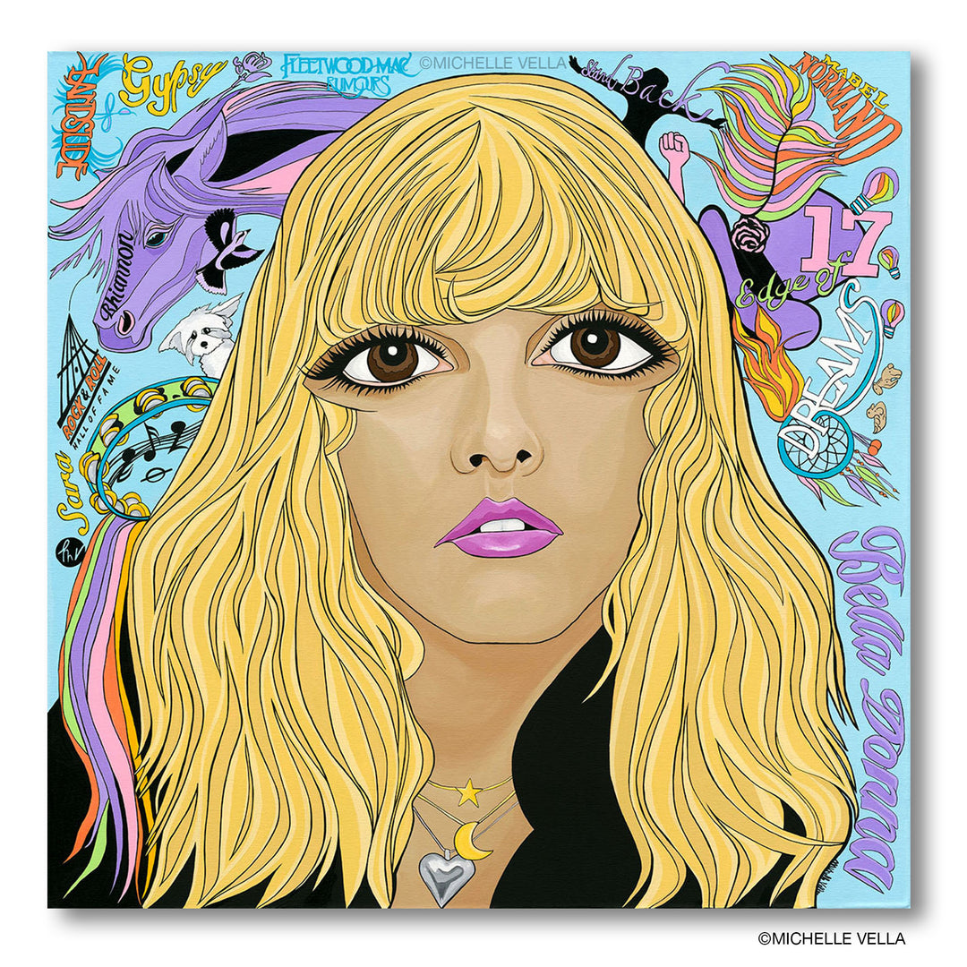 Stevie Stand Back, HD Metal Print