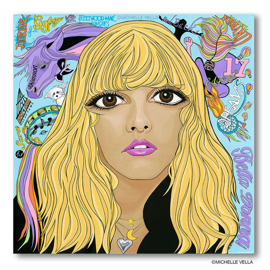 Stevie Stand Back, HD Metal Print
