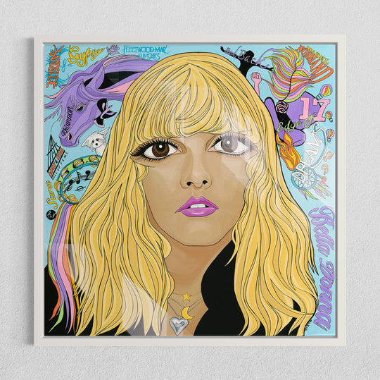 Stevie Stand Back, HD Metal Print